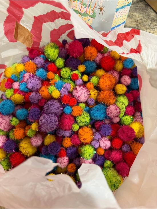 Other - Colorful Pom Poms for Kids Accessories - Multicolor New never used